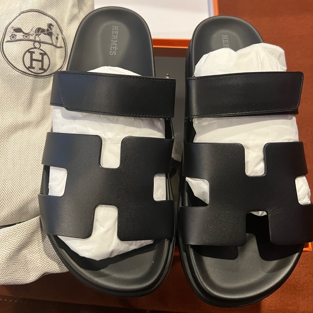 Hermes Chypre Sandals Womens